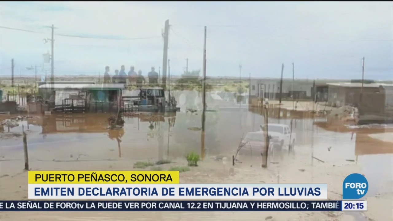 Declaran Emergencia Puerto Peñasco Sonora Huracán Rosa