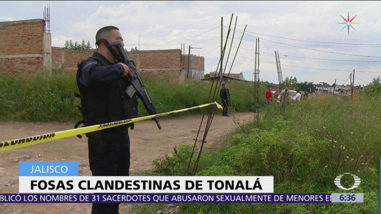 Descubren dos fosas clandestinas en Tonalá, Jalisco