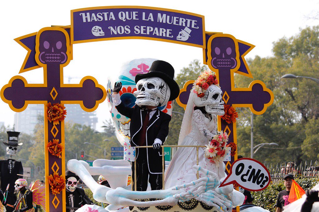 Ruta del desfile de Día de Muertos en CDMX