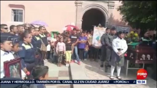 Despiden Honores Mando Policíaco Guanajuato