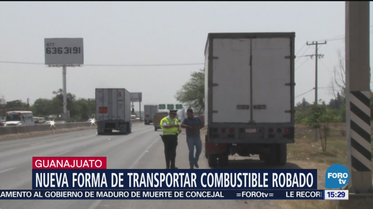 Detectan nueva forma de transportar combustible robado en Guanajuato