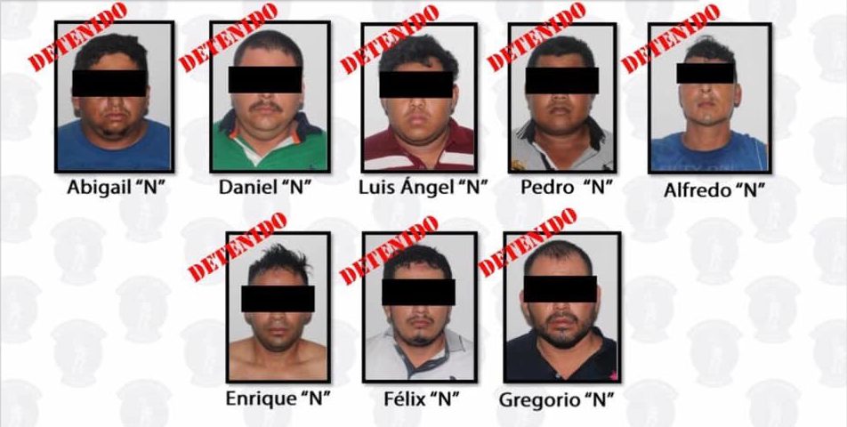 Detienen a célula criminal del Cartel Jalisco Nueva Generación en Tabasco