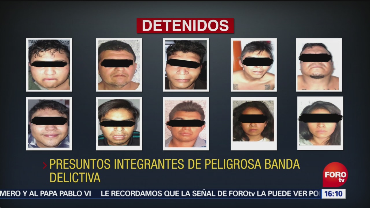 Detienen 21 Integrantes Banda Delictiva Veracruz