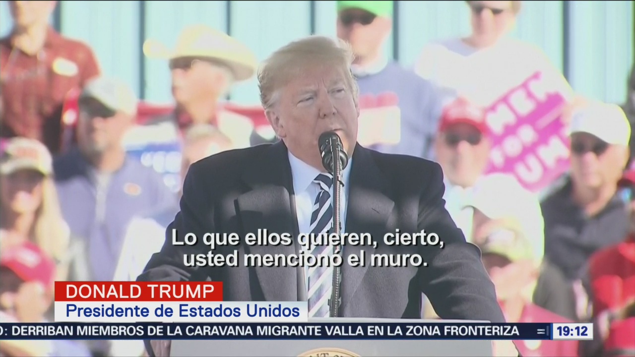 Donald Trump Agradece Nuevo México Frenar A Migrantes