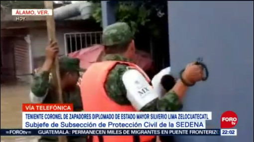 Ejército Despliega Plan Dn-Iii Álamo, Veracruz, Por Inundaciones