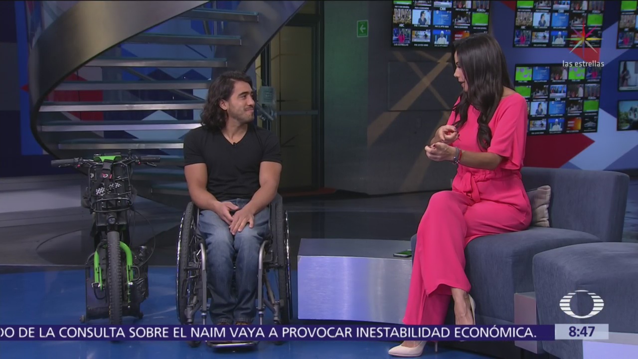 El atleta paralímpico Arly Velásquez Peñalosa se suma al Teletón
