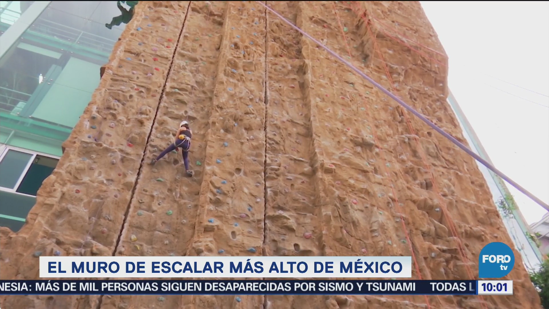 El muro de escalar más alto de México