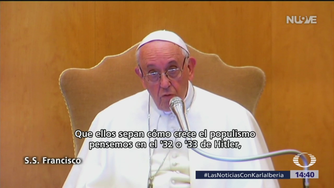 El papa Francisco defiende a los migrantes