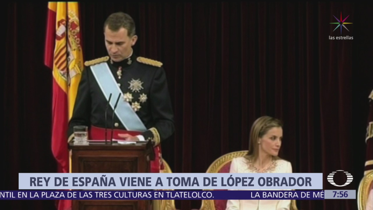 El rey Felipe VI de España acudirá a investidura de AMLO
