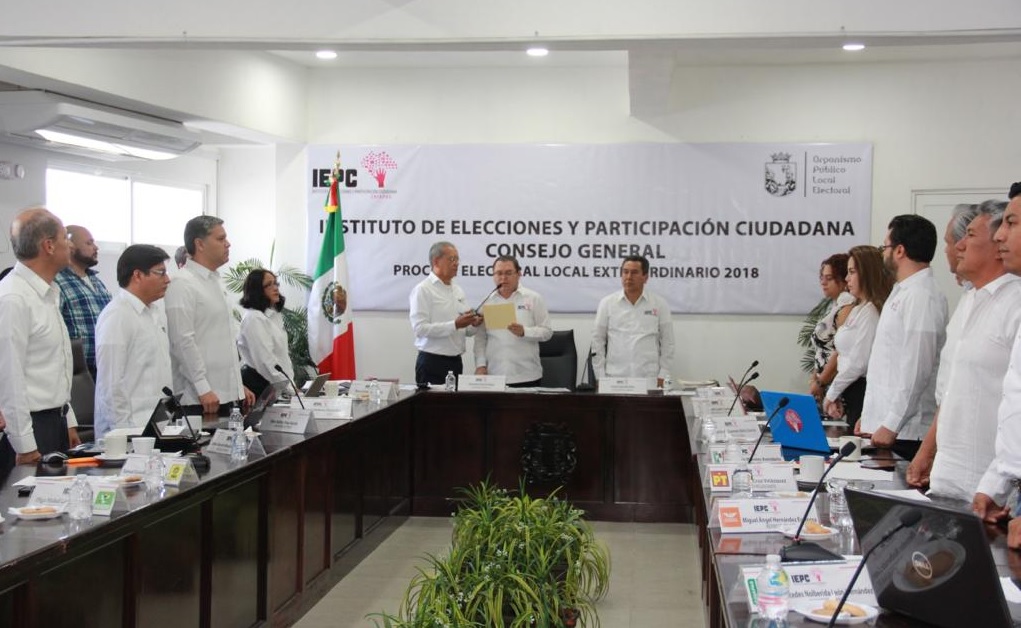 Elecciones extraordinarias Chiapas realizarán 25 noviembre
