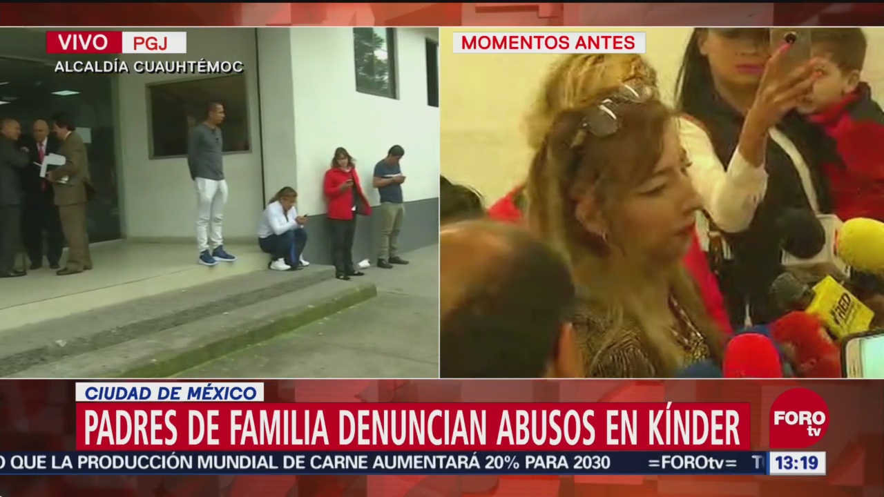 Edmundo Garrido atiende a padres de familia de niños abusados sexualmente
