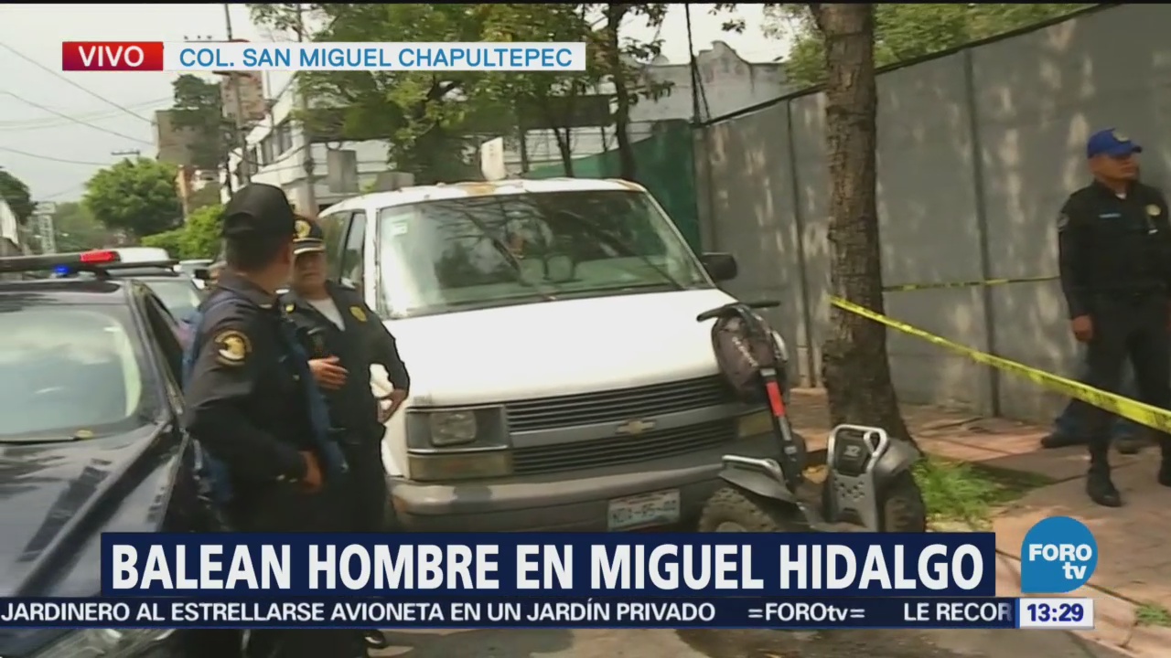 Encuentran a hombre baleado en San Miguel Chapultepec, CDMX