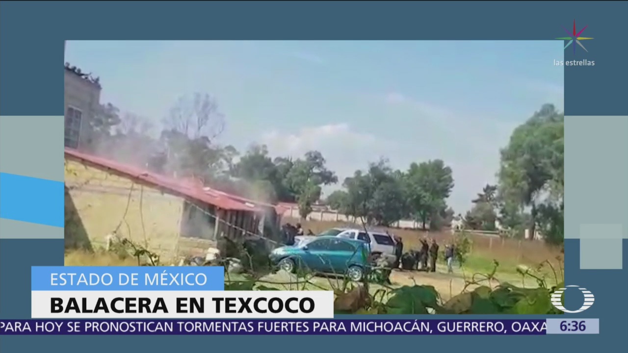 Enfrentamiento en Texcoco fue contra integrantes del CJNG