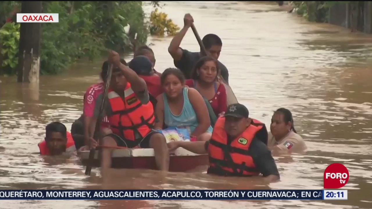 Estragos Tormenta Tropical Vicente Oaxaca Muertos