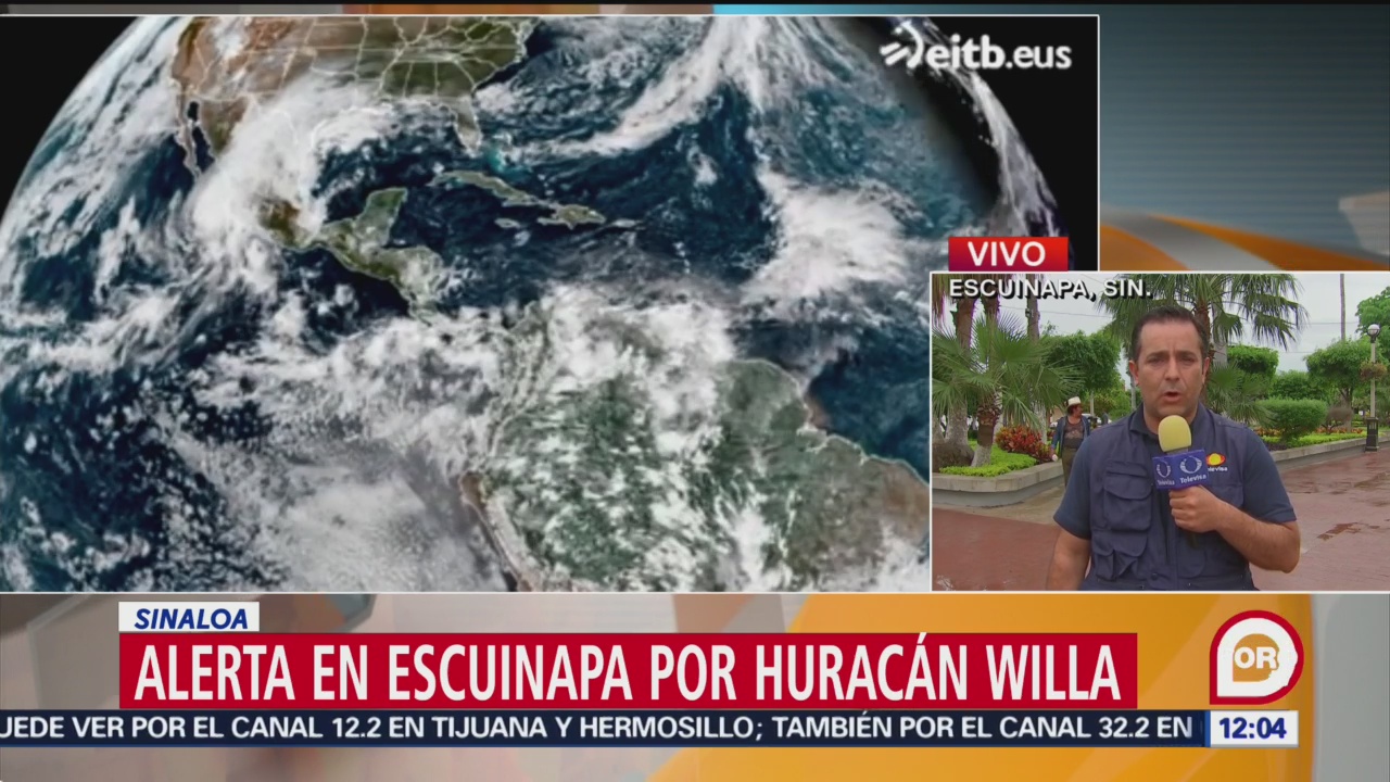 Evacuan a 1,900 personas en Sinaloa ante llegada del huracán ‘Willa’