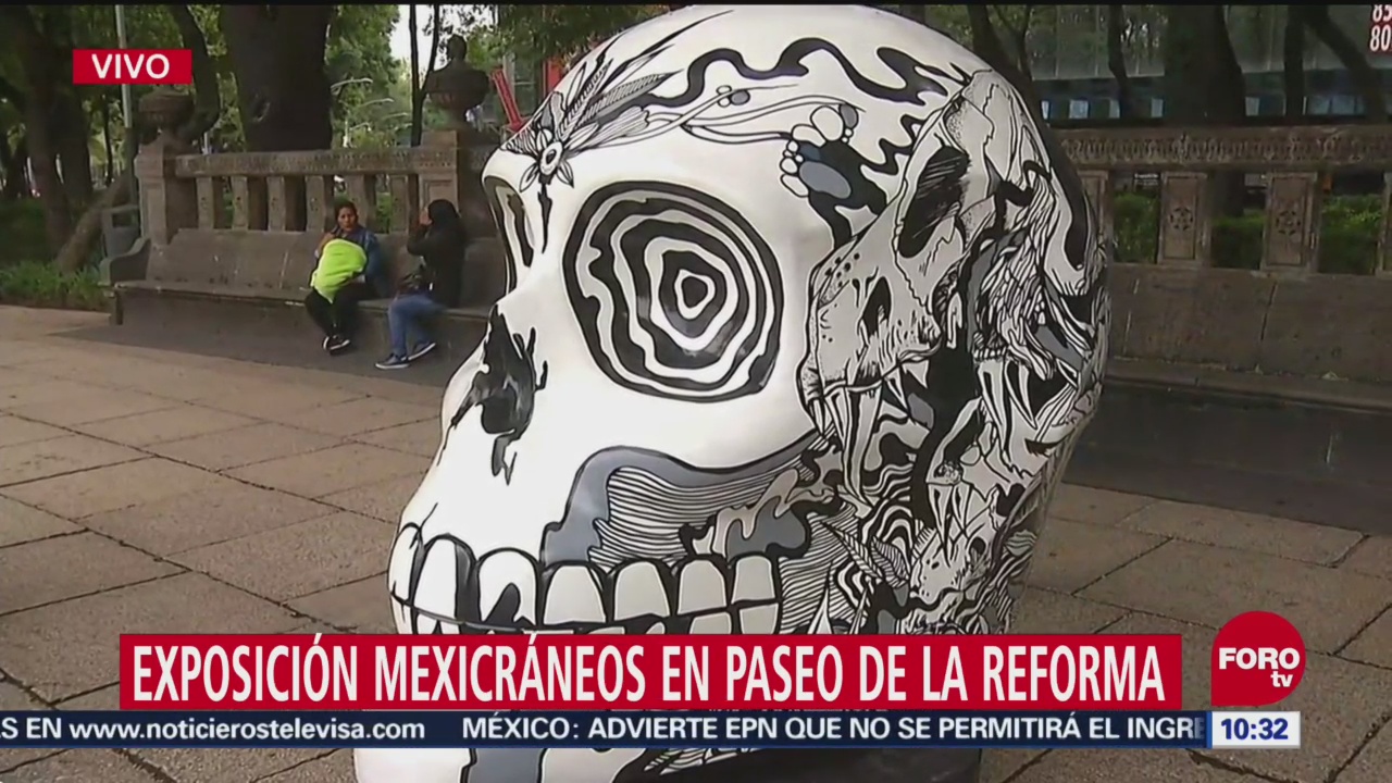 exposicion mexicraneos en paseo de la reforma