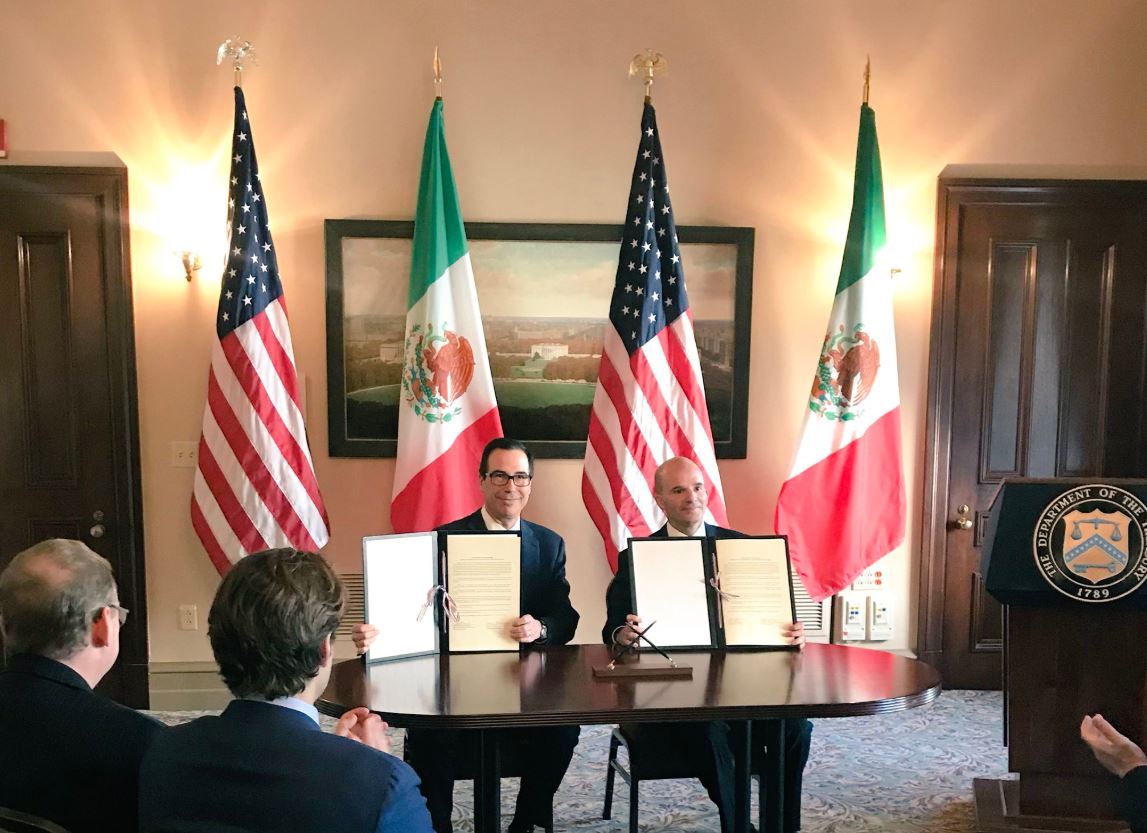 México y Estados Unidos firman Memorando de Entendimiento