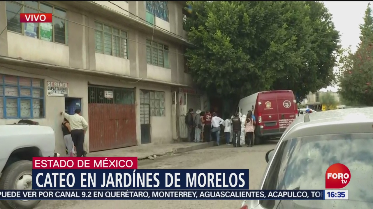 Fiscalía catea vivienda en Jardines de Morelos, Ecatepec