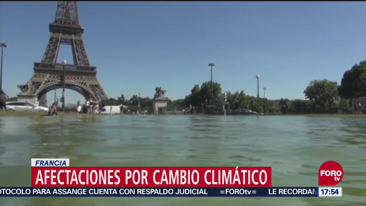 Francia resiente efectos del cambio climático