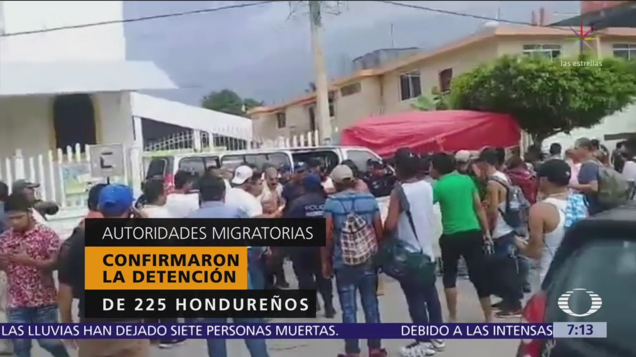 Guatemala detiene y deporta a 225 migrantes de Honduras