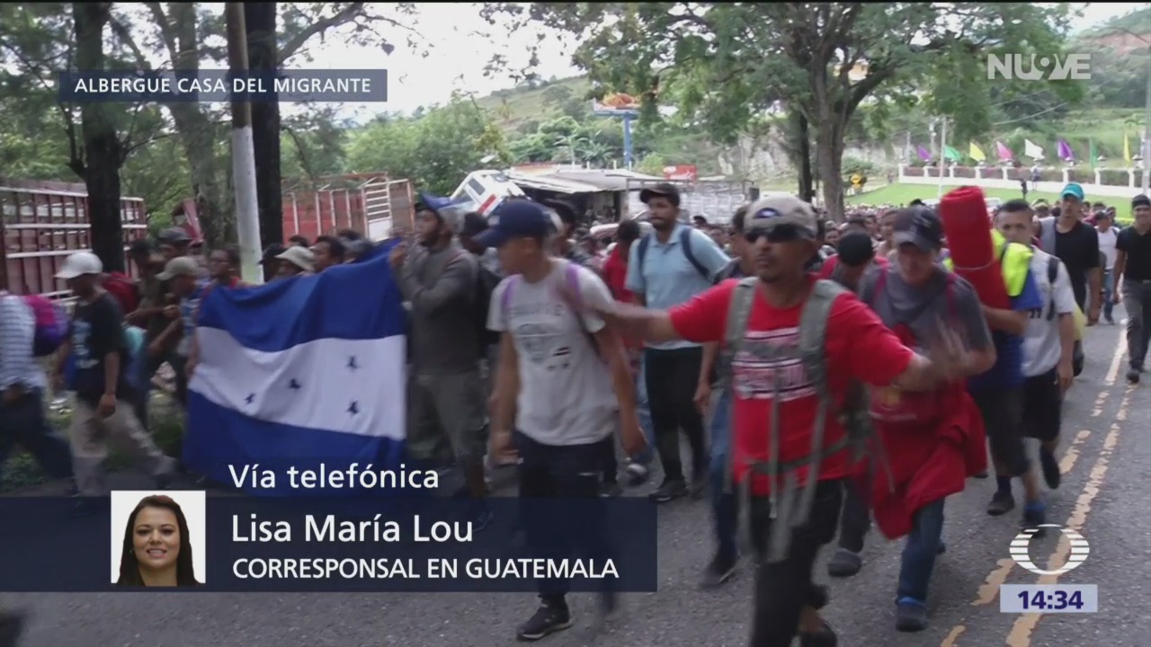 Guatemala recibe a migrantes procedentes de Honduras