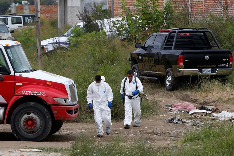 Hallan dos fosas clandestinas y 10 cuerpos en Tonalá, Jalisco