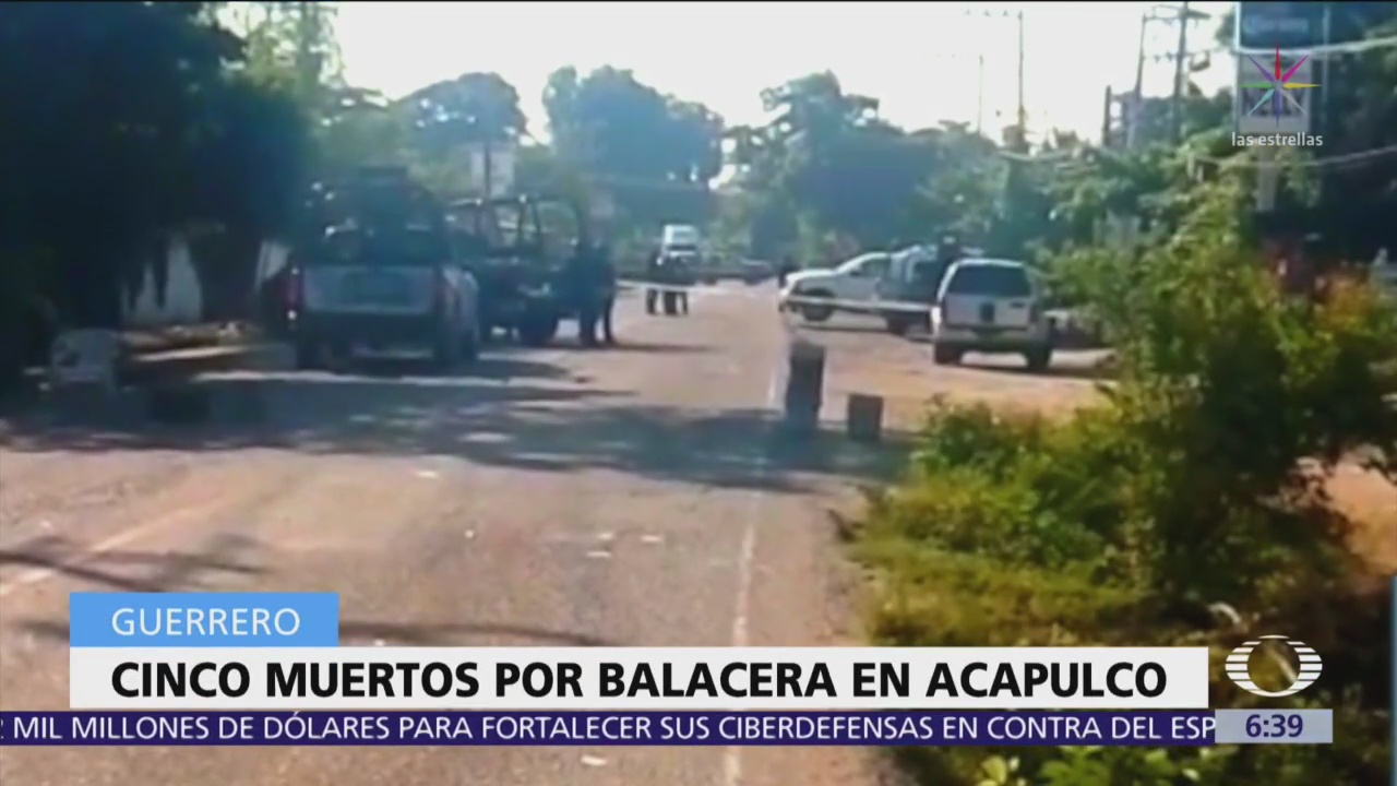 Hombres armados agreden a policías afuera de Acapulco
