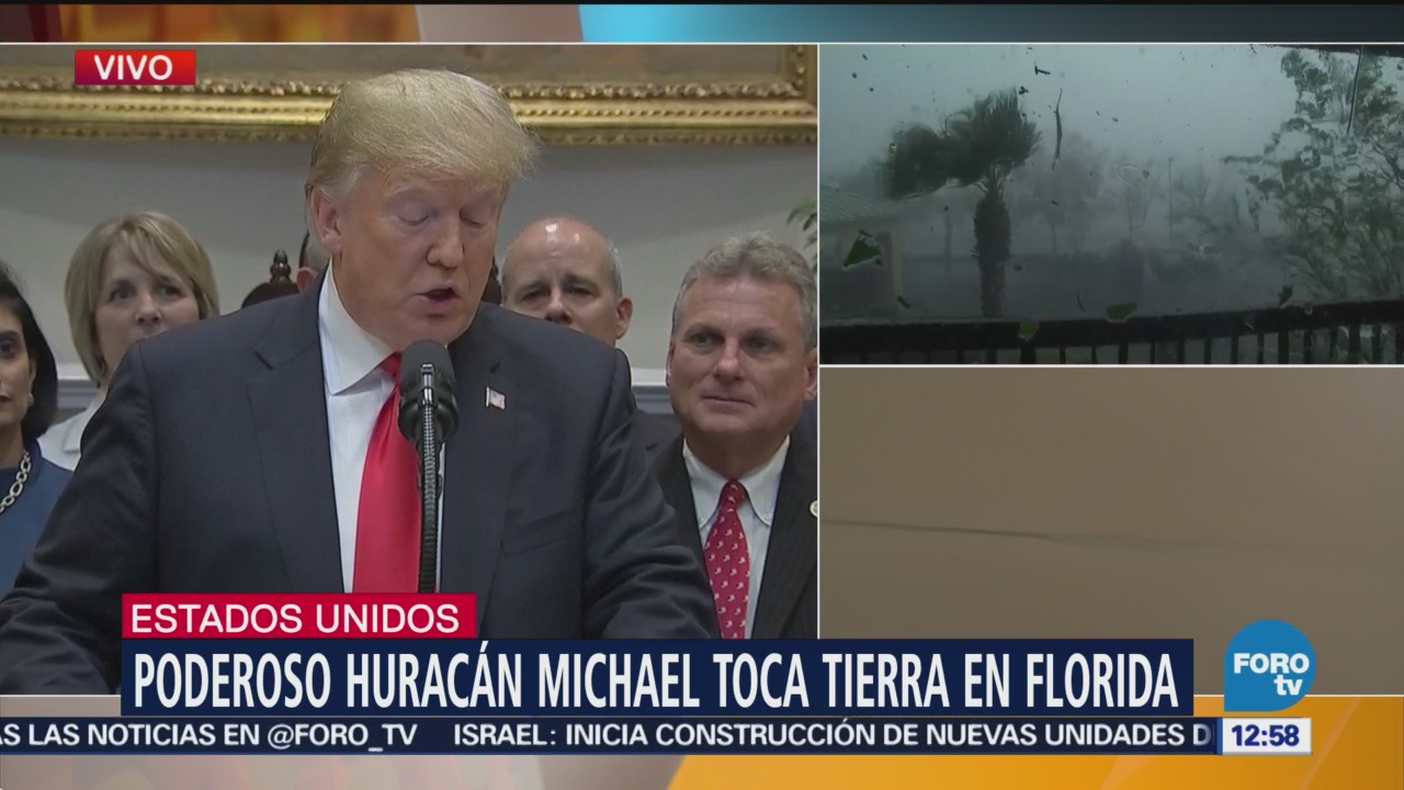 Huracán Michael es el más feroz en la Península de Florida