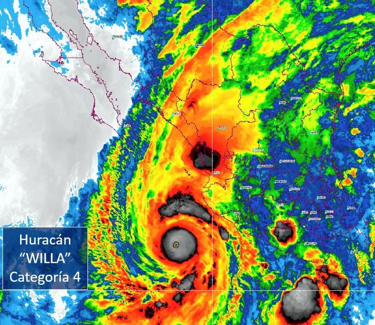 Suspenden clases en Puerto Vallarta por paso de huracán ‘Willa’