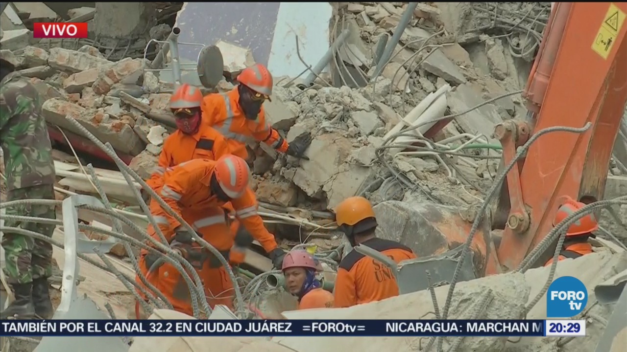 Imágenes Devastación Indonesia Terremoto Tsunami Temblor