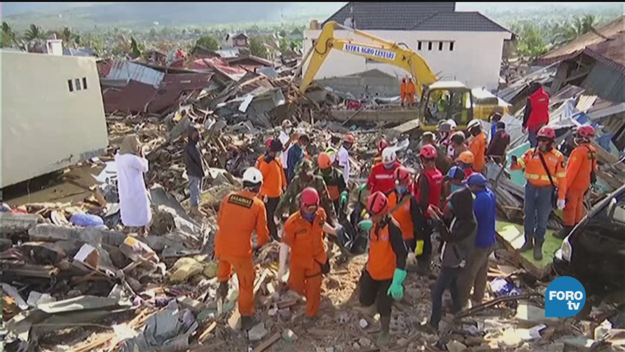 Indonesia Continúa Recuento Daños Tsunami Terremoto