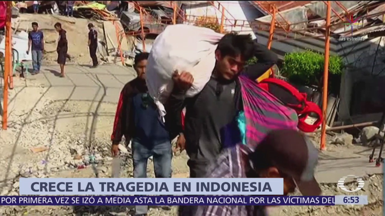 Indonesia Hay más de mil 400 muertos por sismos