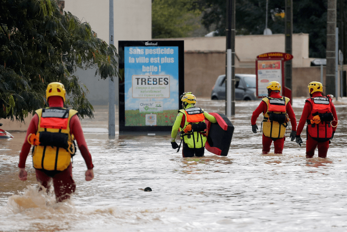 Se eleva a 12 cifra de muertos por inundaciones en Francia