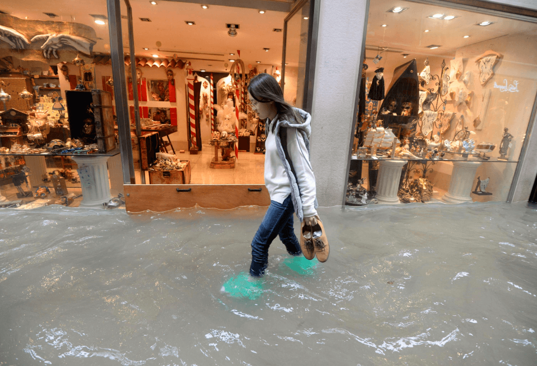 Inundaciones en Venecia (AP) 