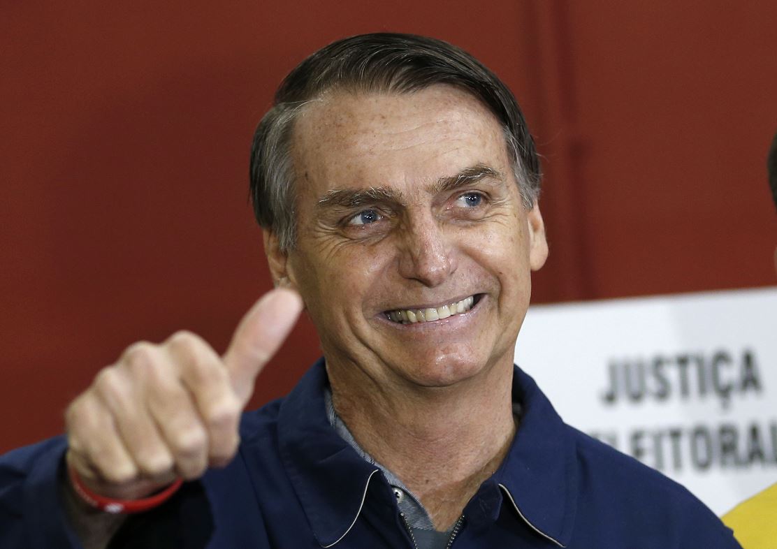 Bolsonaro confía en ganar la primera vuelta en las elecciones de Brasil