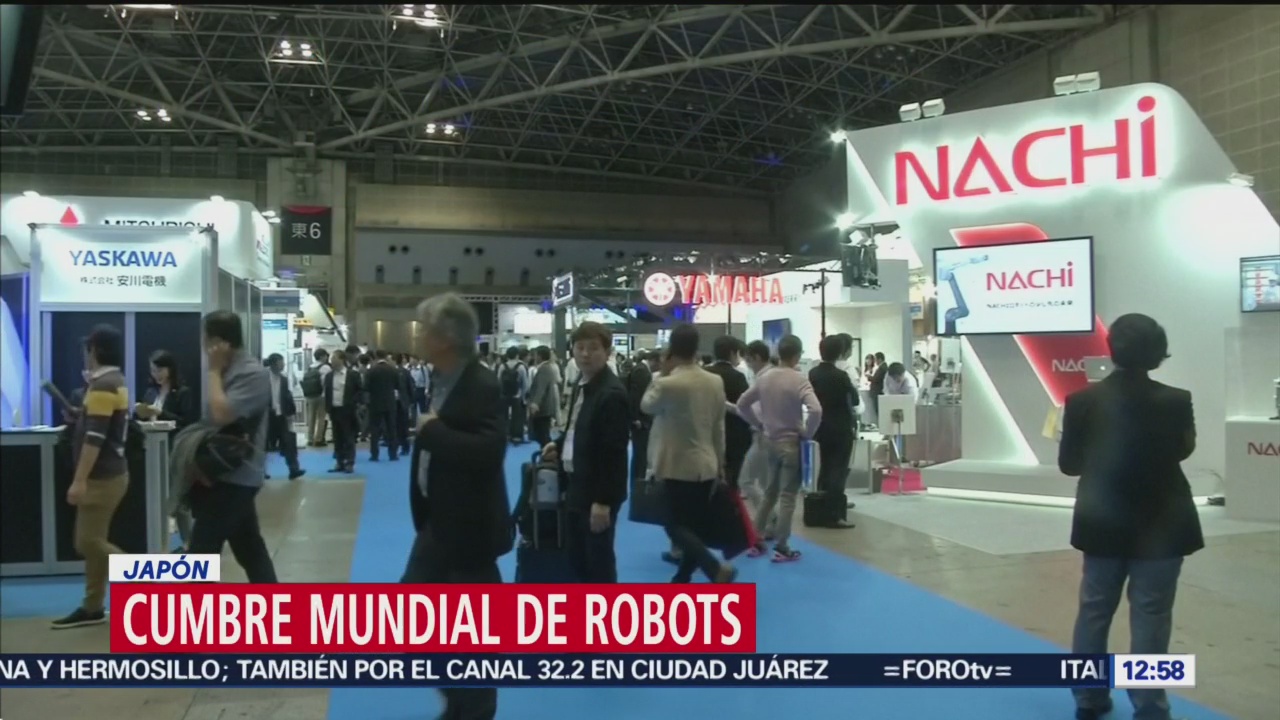 Japón realiza cumbre mundial de robots