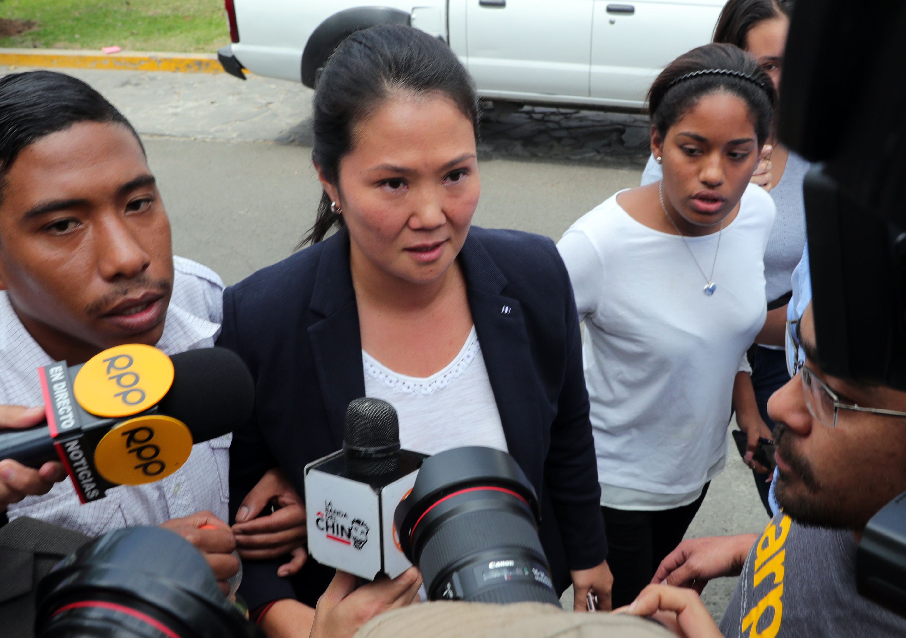 Hija de Fujimori acusa persecución en contra de su padre
