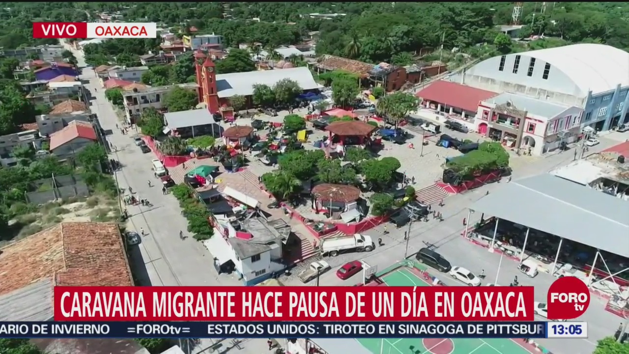 Caravana Migrante Pausa De Un Día De Oaxaca Estados Unidos Oaxaca
