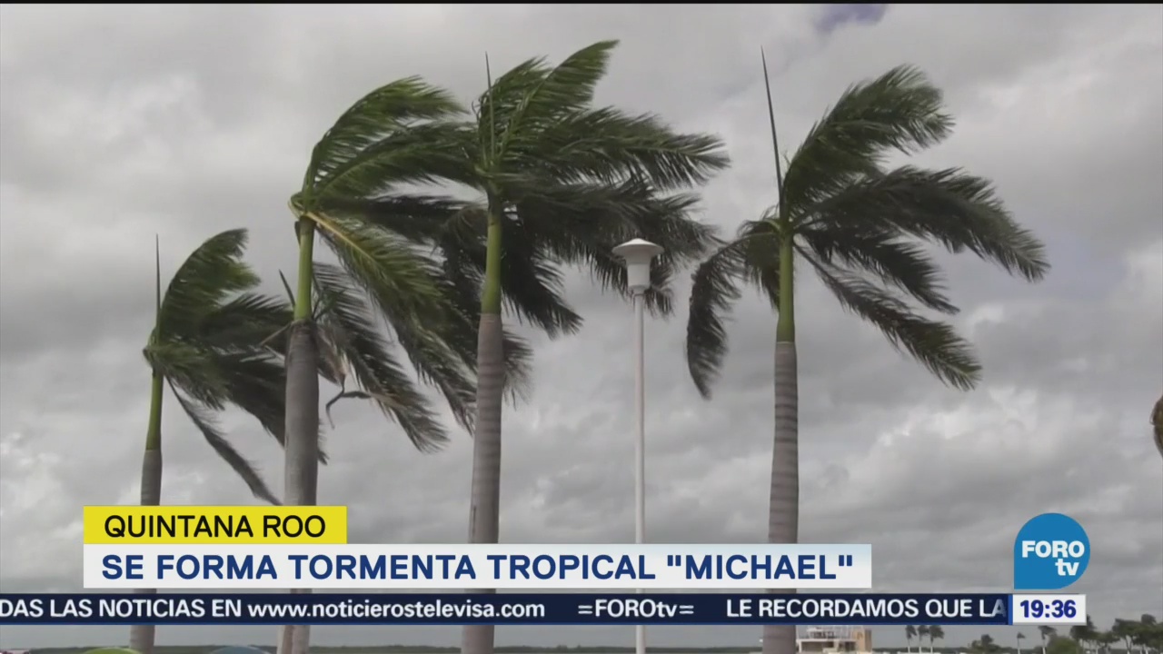 Se Forma Tormenta Tropical ‘Michael’ Quintana Roo Protección Civil