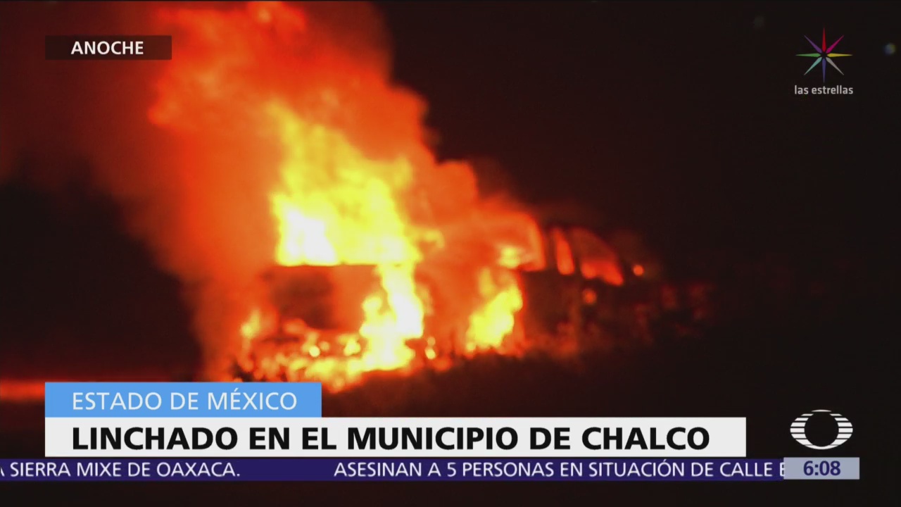 Linchan a automovilista tras atropellar a 21 personas en Chalco, Edomex