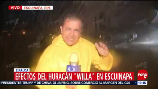 Llueve Copiosamente Escuinapa Sinaloa Huracán Willa