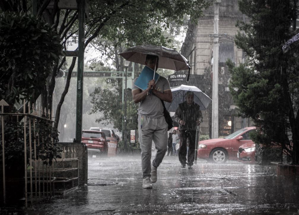 Activan Alerta Amarilla por lluvia en seis alcaldías de CDMX