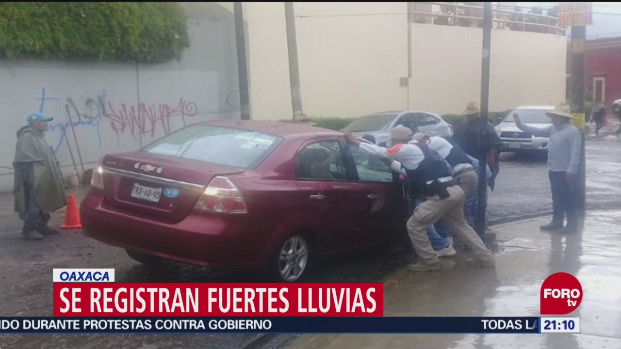 Lluvias Provocan Inundaciones Puebla Oaxaca Encharcamientos