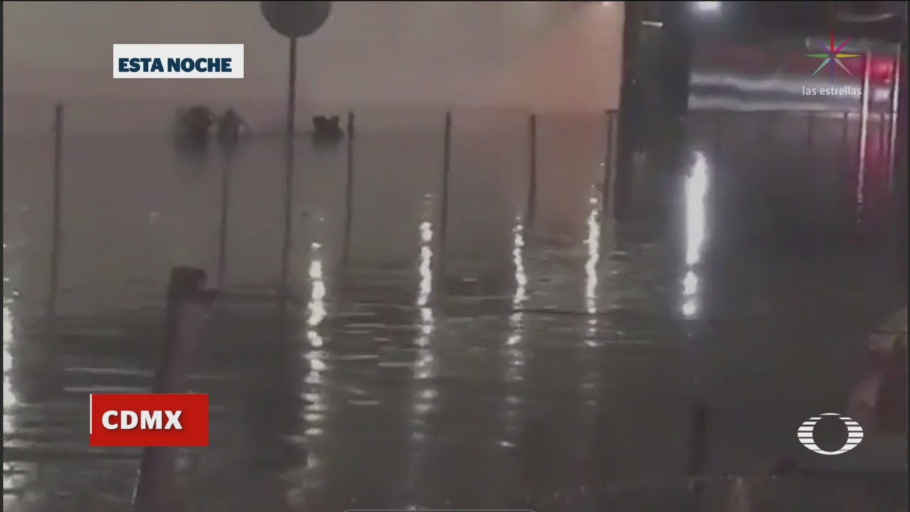 Lluvias Provocan Inundaciones Sur Ciudad De México