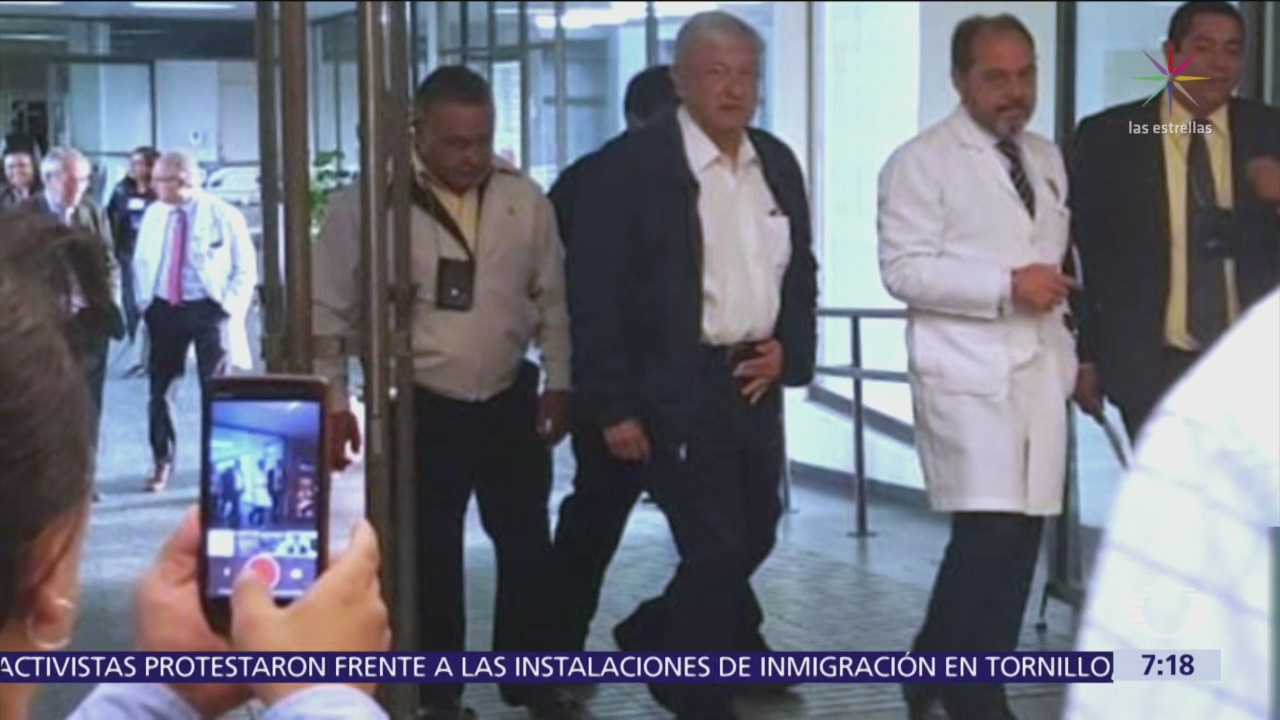 López Obrador confirma visita al cardiólogo para revisión de rutina