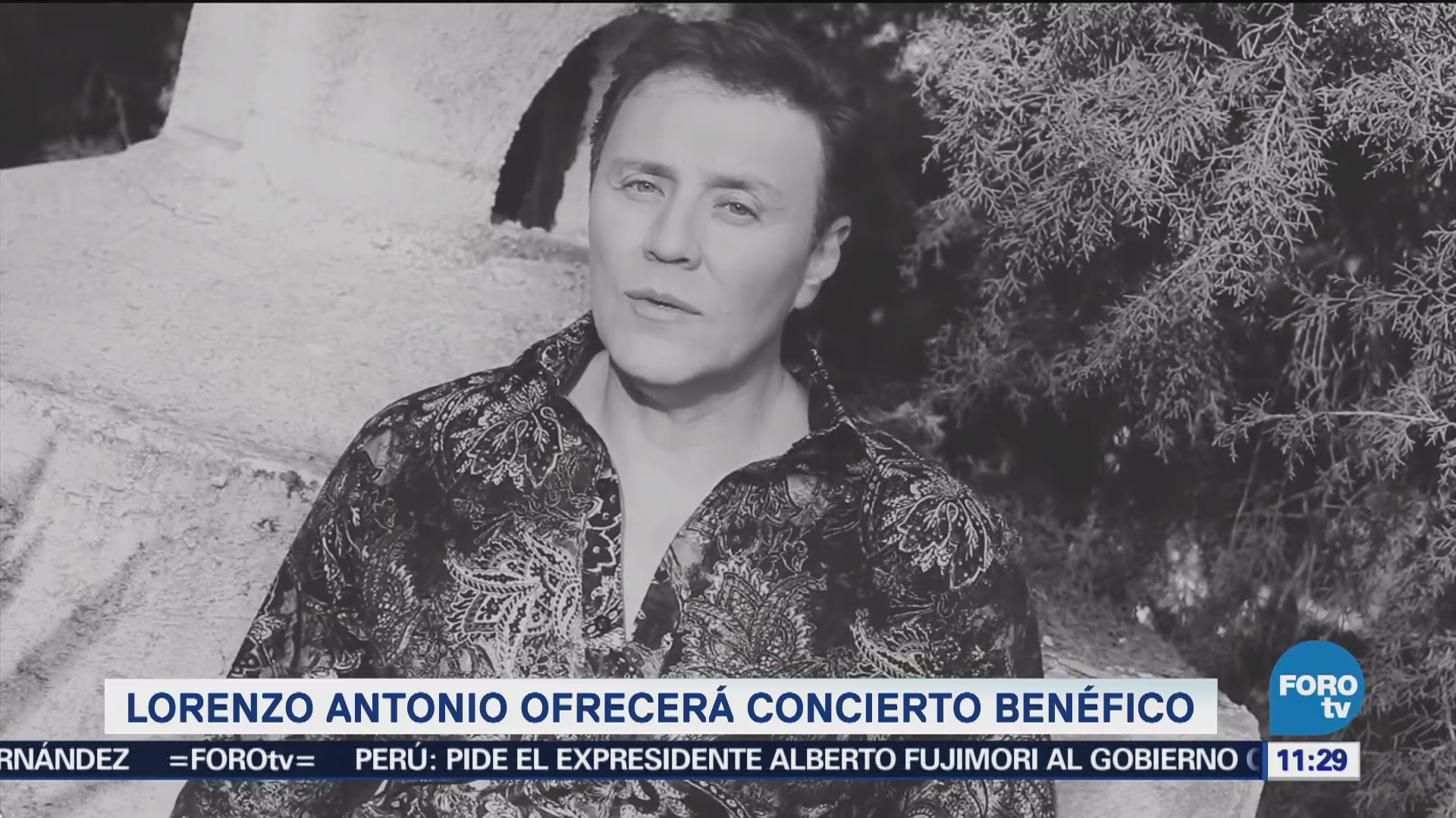 Lorenzo Antonio ofrecerá concierto benéfico