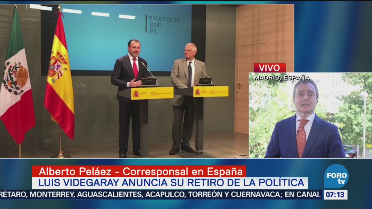 Luis Videgaray anuncia su retiro de la política