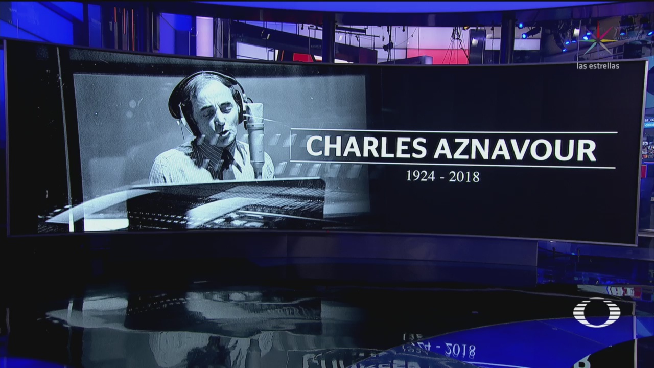 Murió Charles Aznavour Música Cultura Francia