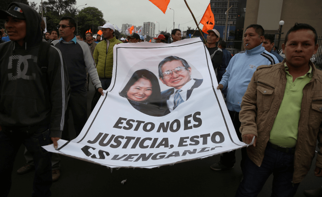 Perú: Protestan contra detención de Keiko Fujimori