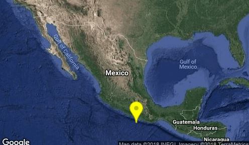 Sismo de magnitud 5.1 en San Marcos, Guerrero